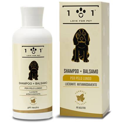 Linea 101 - Shampoo + Balsamo per Pelo Lungo per Cani