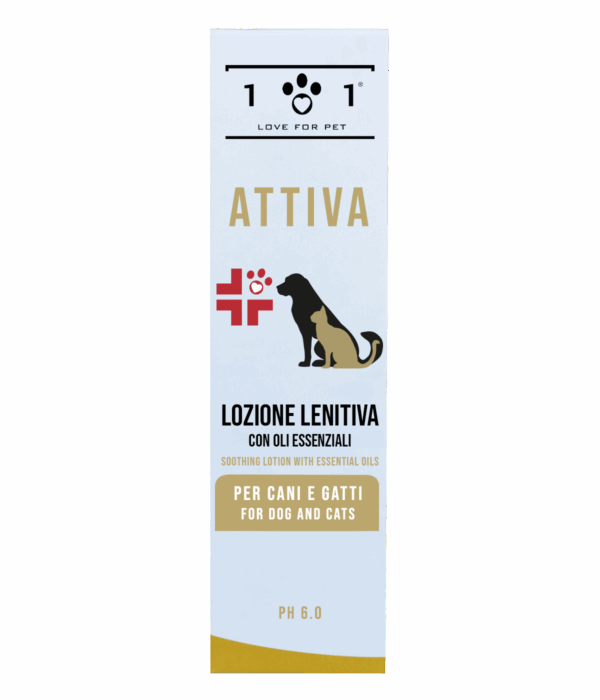 Linea 101 – Lozione Lenitiva Cane e Gatto con Oli Essenziali – 250 ml
