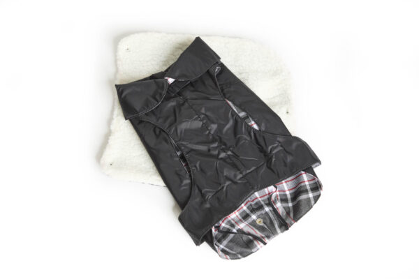 Fashion Dog - Cappotto impermeabile per Bulldog Francese e Carlino con imbottitura staccabile <br> Art. 150 - immagine 7