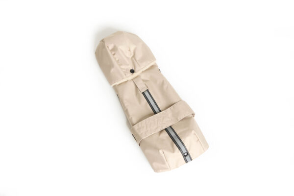 Fashion Dog - Cappotto impermeabile Cane con cappuccio e imbottitura in ecopelliccia staccabile <br>Art. 242 - immagine 7