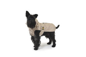 Fashion Dog - Cappotto impermeabile Cane con cappuccio e imbottitura in ecopelliccia staccabile  Art. 242