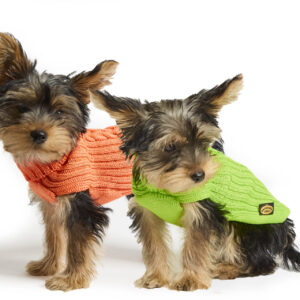Fashion Dog - Maglione Cane misto lana Merino <br> Art. 303 Fluo