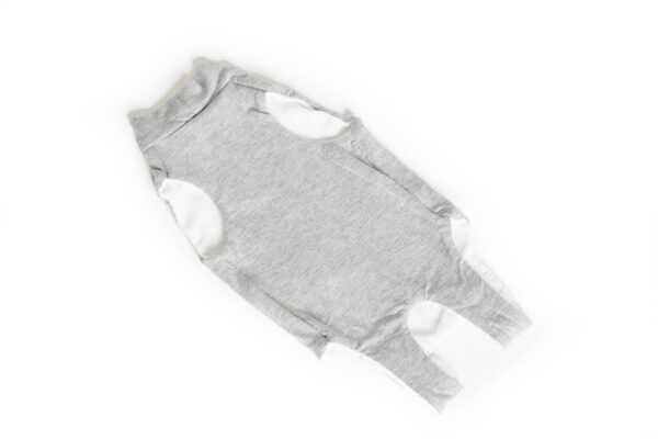 Fashion Dog - Body Cura Pets foderato in tessuto ipoallegenico ed ecologico - pancia coperta <br> Art. 800 - immagine 2