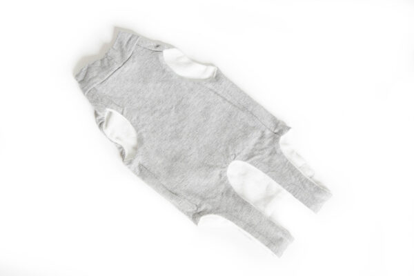 Fashion Dog - Body Cura Pets foderato in tessuto ipoallergenico ed ecologico - pancia scoperta <br> Art. 801 - immagine 2