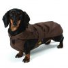Fashion Dog - Cappotto impermeabile con imbottitura staccabile - Art.139 Marrone