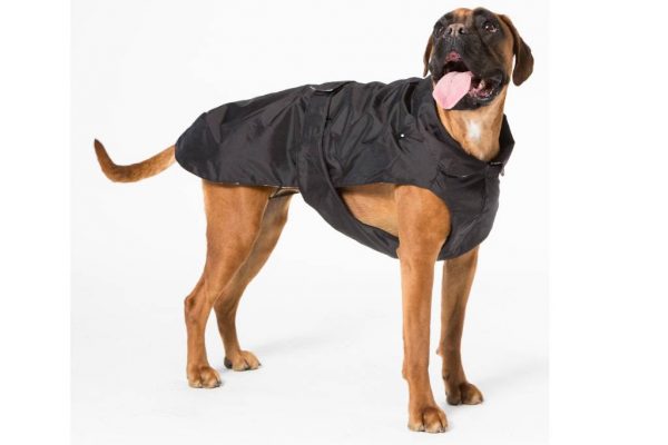 Fashion Dog - Cappotto impermeabile con imbottitura staccabile - Art.170 Nero