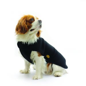 Fashion Dog - Cappotto in pile - Art.106 Nero - Indossato