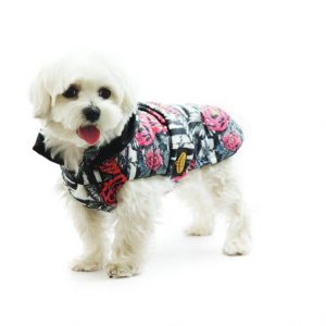 Fashion Dog - Impermeabile trapuntato con cappuccio rimovibile - Art.274