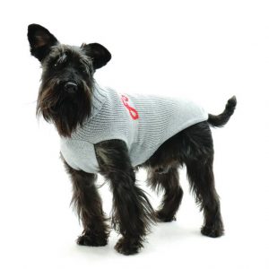 Fashion Dog - Maglione da Cane 50% lana merinos 50% acrilico Indossato - Art. 312 Grigio