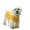 Fashion Dog - Maglione per Cane 50% lana merinos 50% acrilico Indossato- Art. 303 classic Giallo