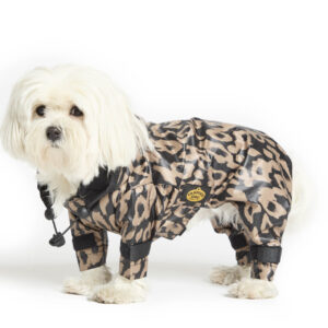 Fashion Dog - Tuta impermeabile Cane con cappuccio <br> Art. 206
