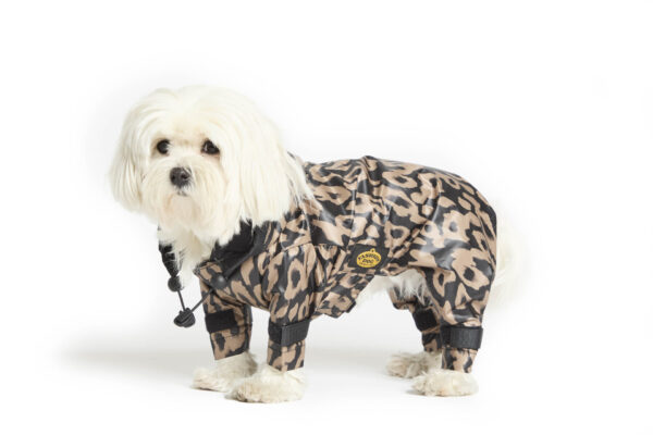 Fashion Dog - Tuta impermeabile Cane con cappuccio <br> Art. 206