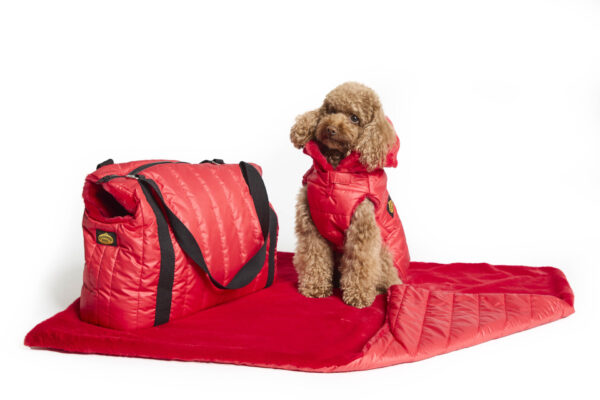 Fashion Dog - Borsa da trasporto completamente foderata in eco pelliccia <br> Art. 510 - immagine 5
