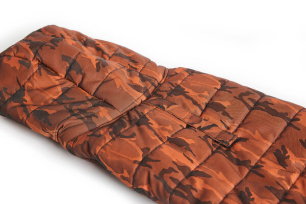 Fashion Dog - Cappotto trapuntato per Bulldog Francese e Carlino foderato in pile con cappuccio <br> Art. 158 - immagine 4