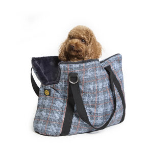 Fashion Dog - Borsa da trasporto Cane completamente foderata in ecopelliccia <br> Art. 511