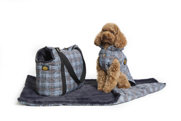 Fashion Dog - Borsa da trasporto Cane completamente foderata in ecopelliccia <br> Art. 511 - immagine 2