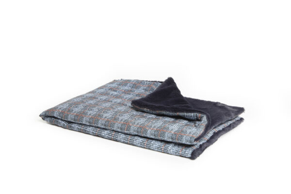 Fashion Dog - Coperta Cane trapuntata con ecopelliccia <br> Art. 709
